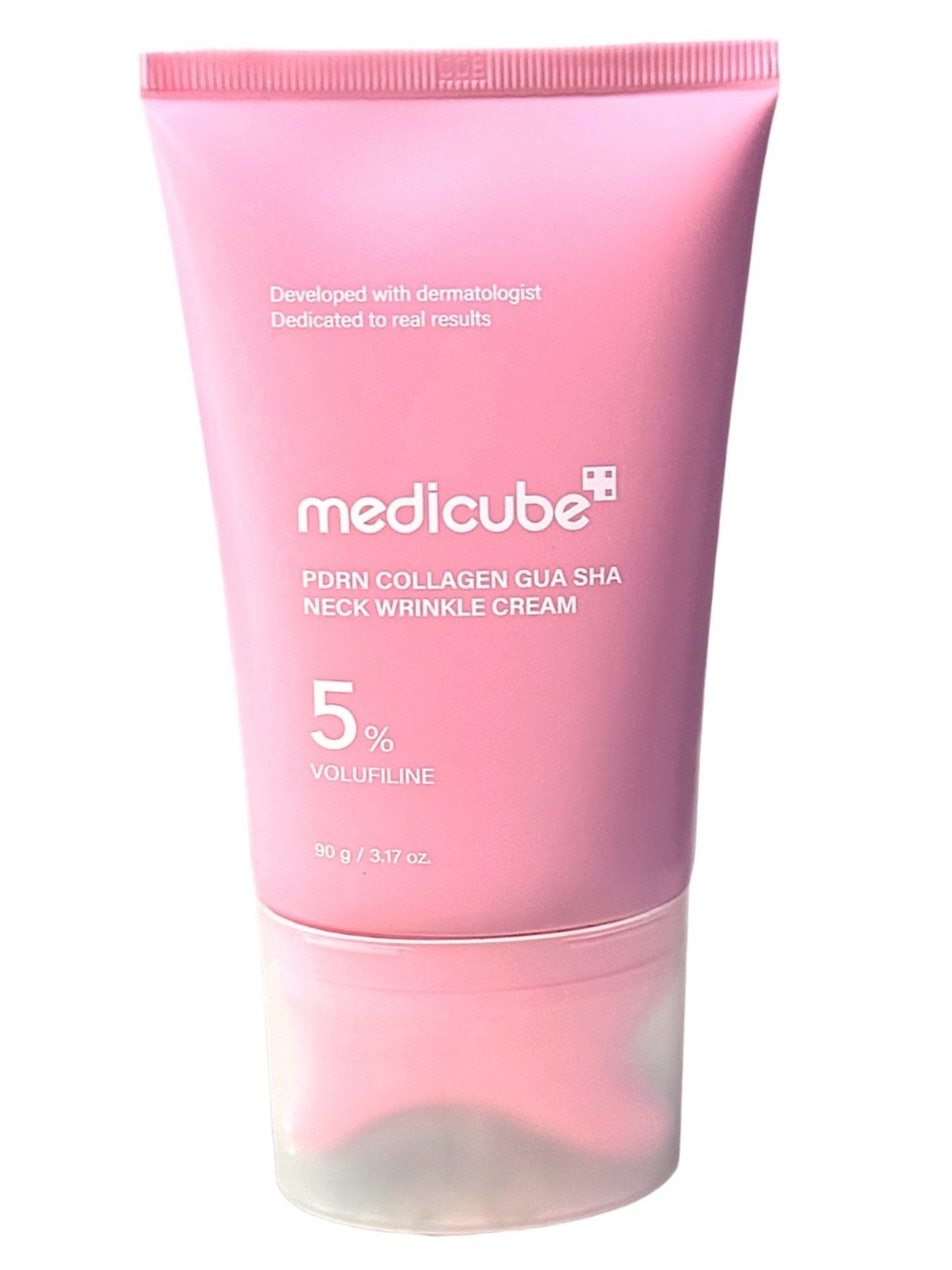 medicube PDRN Collagen Gua Sha Neck Wrinkle Cream Vollufine 5% 3.17oz NEW $35